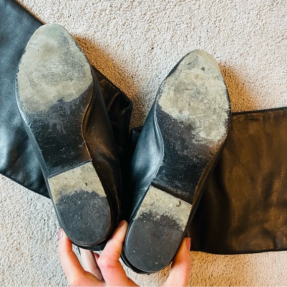 Pour La Victoire Black Boots, Size 8 - Picture 4 of 8
